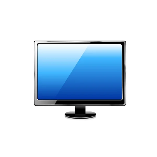 Monitor LCD vetorial —  Vetores de Stock