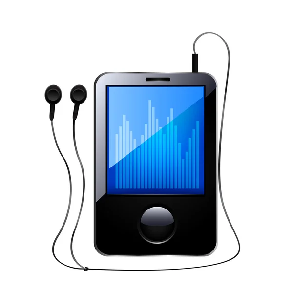 Vector de MP3. — Vector de stock