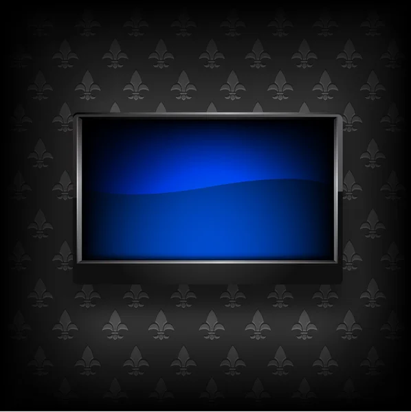 TV LCD de plasma — Vector de stock