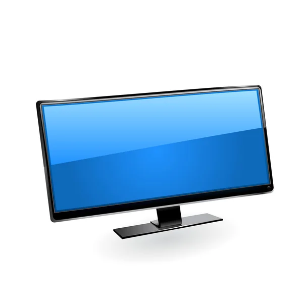 Plazma lcd tv — Stock Vector