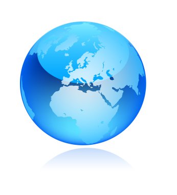 Küre. vektör çizim