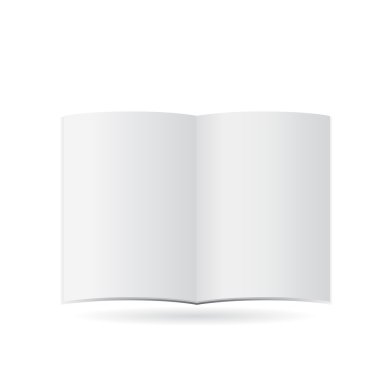 Tasarım Dergisi boş, sayfa şablonu