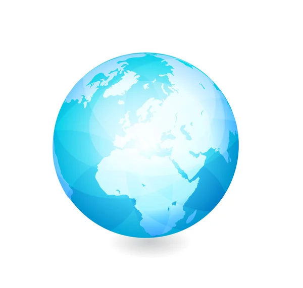 Globe. vectorillustratie — Stockvector