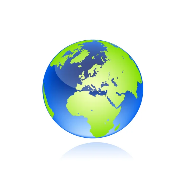 Globe. vectorillustratie — Stockvector