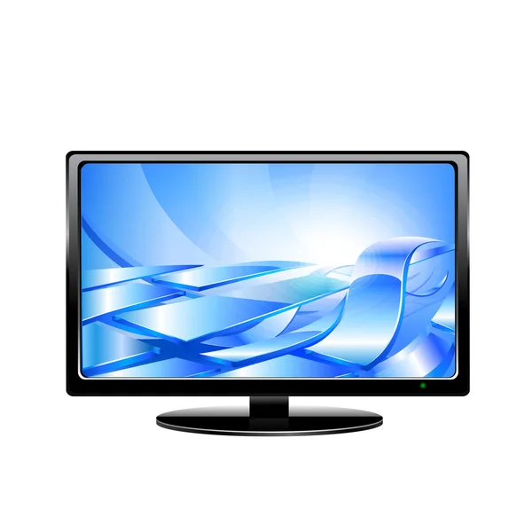 Monitor LCD vectorial — Archivo Imágenes Vectoriales