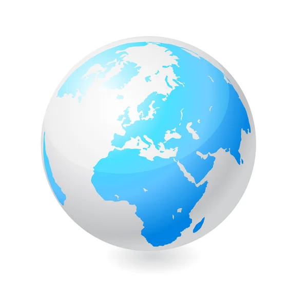 Globe. Illustration vectorielle — Image vectorielle