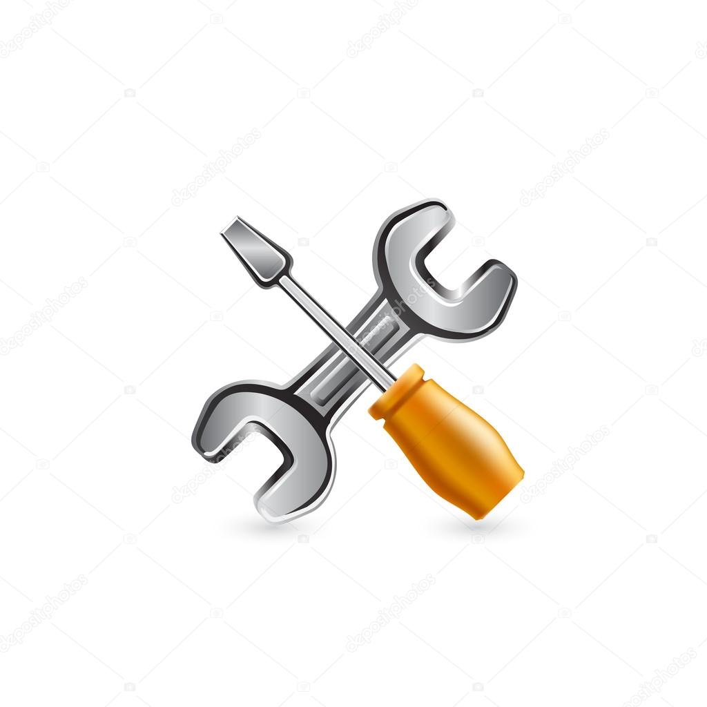 Work tool icon. Vector