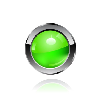 Ekoloji web düğme simgesi. vektör