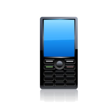 hareket eden telefon. vektör