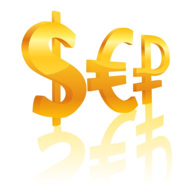 Dolar ve Avro simgesi