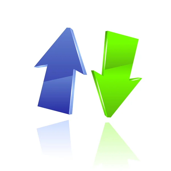 Icono de flecha — Vector de stock