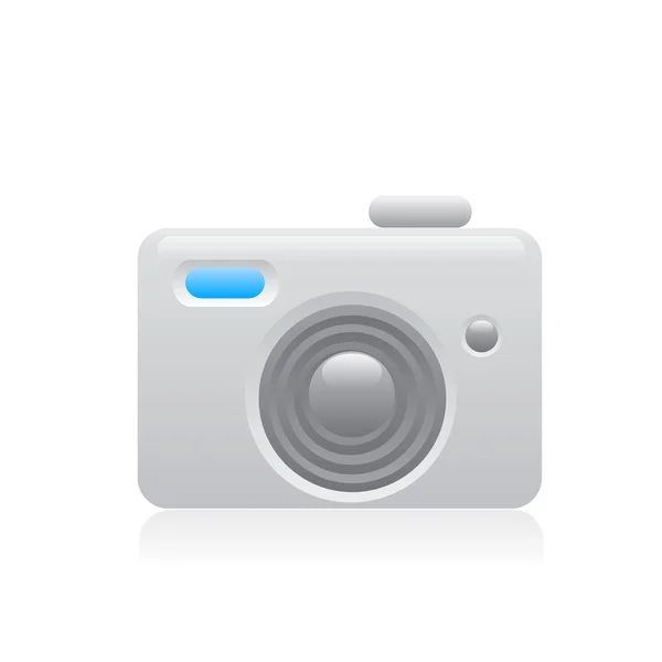 White camera. — Stock Vector