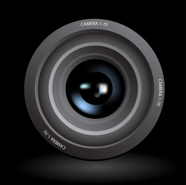 Camera Lens — Stock Vector