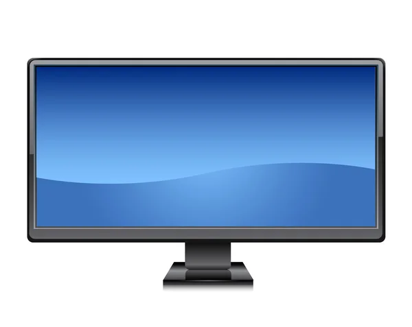 Plazma lcd tv — Wektor stockowy