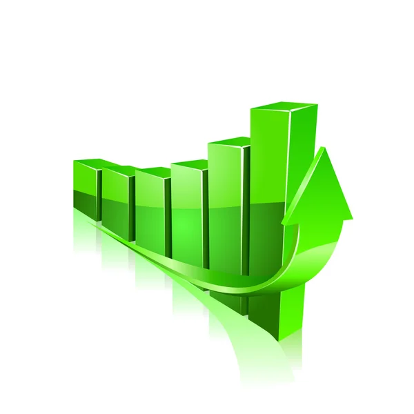 Geschäftsdiagramm. Vektor — Stockvektor
