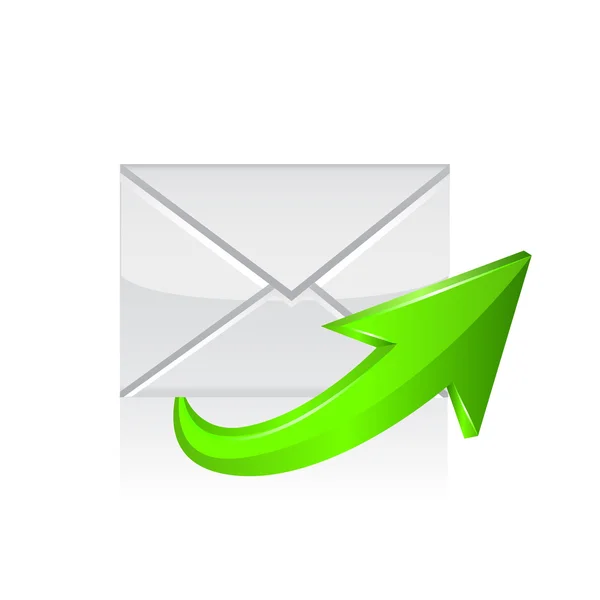 E-Mail-Symbol. Vektor — Stockvektor