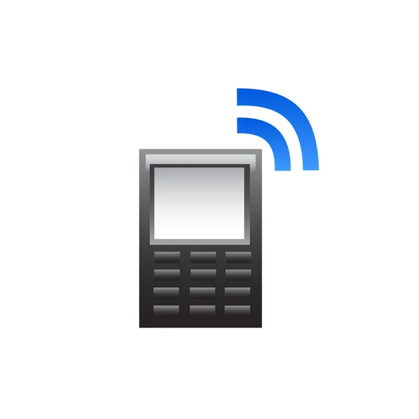 Mobile phone icon. Vector — Stock Vector