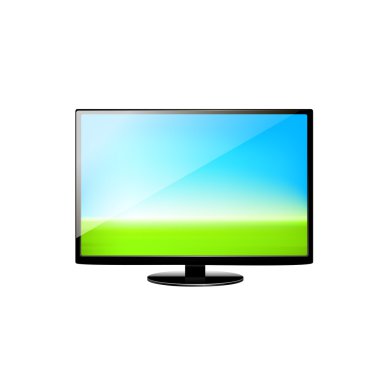 bilgisayar monitörü.