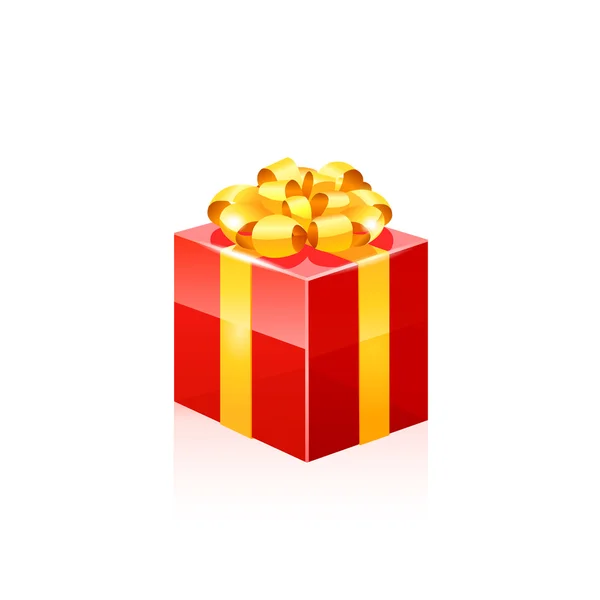 Un regalo. Vector — Vector de stock