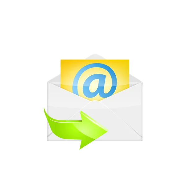 E-mail boríték. — Stock Vector