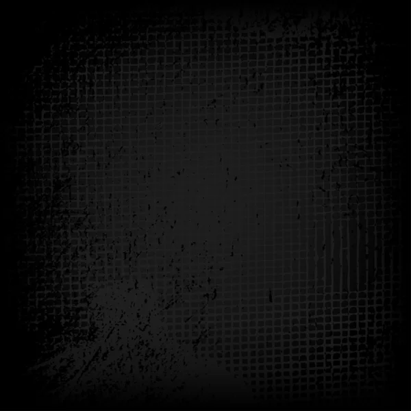 Grunge black background. — Stock Vector
