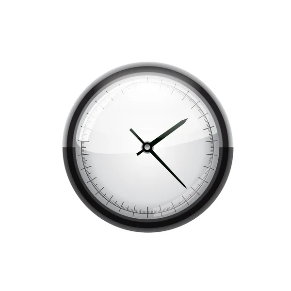 Clock. Vector — Stock Vector