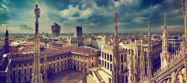 Milan, Italy. View on Royal Palace - Palazzo Realle — Stock Image Milan, Italy. View on Royal Palace - Palazzo Realle Stock Picture