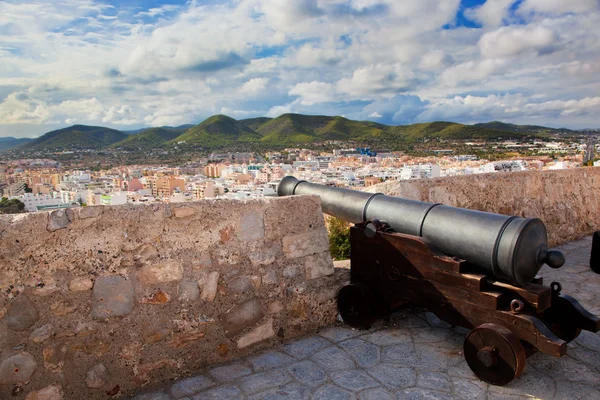 Cañón y panorama de Ibiza, España —  Fotos de Stock