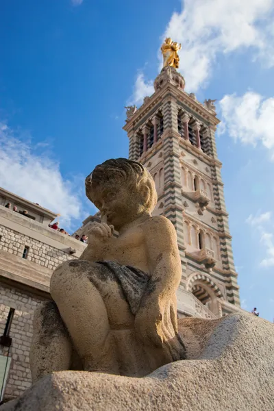 Notre Dame de la Garde, Marsella, Francia . —  Fotos de Stock