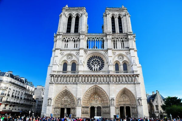Katedra Notre Dame, Paryż, Francja. — Zdjęcie stockowe