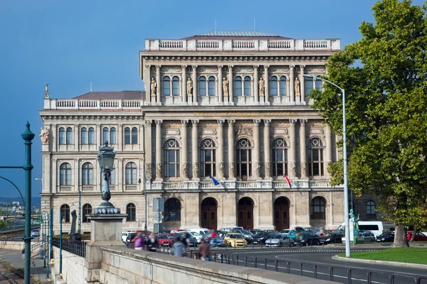 Macar Bilimler Akademisi. Budapeşte, Macaristan — Stok fotoğraf