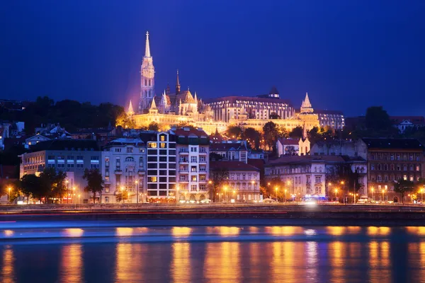 Fisherman's bastion. Budapest, Magyarország — Stock Fotó