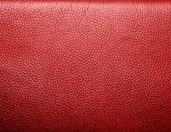 Weiches runzliges rotes Leder. Textur oder Hintergrund — Stockfoto