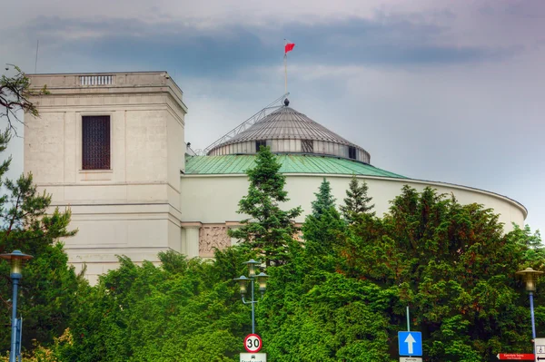 Polski Parlament, w budynku Sejmu RP — Zdjęcie stockowe