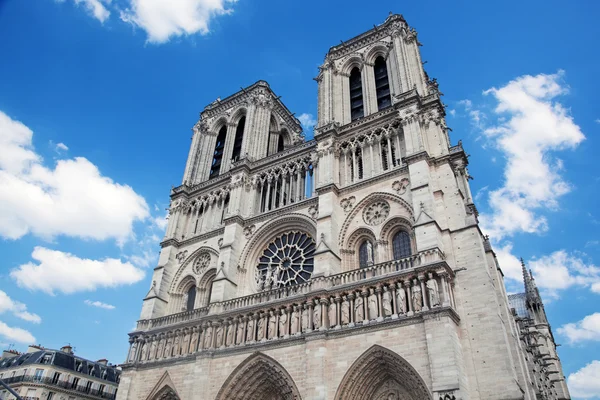 Notre Dame Cathedral, Párizs, Franciaország. — Stock Fotó
