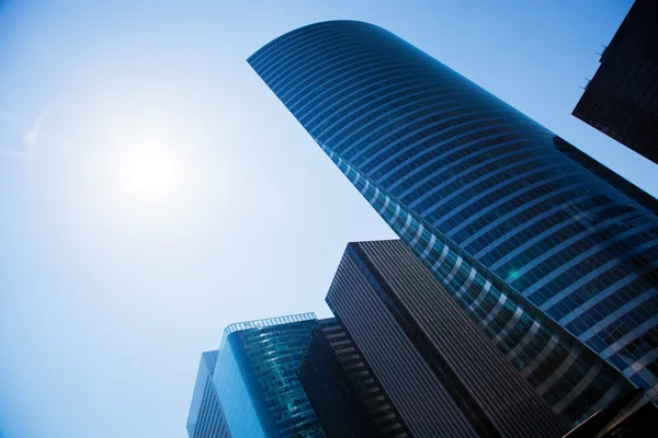 Business skyscrapers. La Defense, Paris, France — Stock Photo, Image