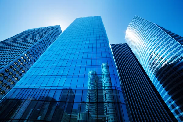 Zakelijke wolkenkrabbers. La Défense, paris, Frankrijk — Stockfoto