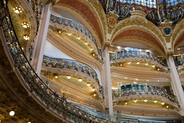 Galeri Lafayette, Paris — Stok Foto