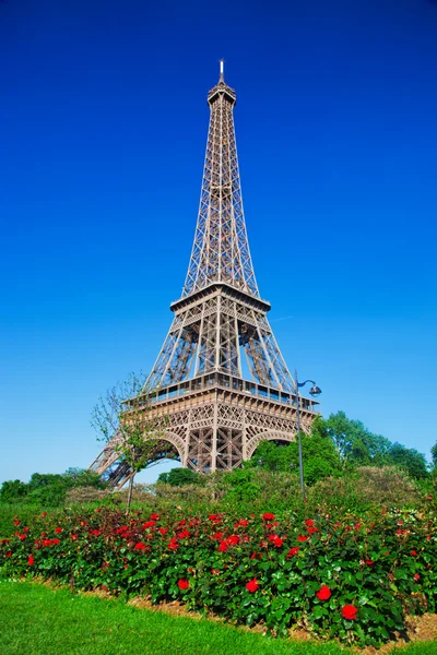 Eiffeltårnet i Paris Frankrig - Stock-foto