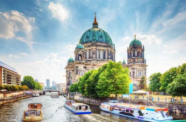 Berlínská katedrála. Berliner Dom. Berlín, Německo — Stock fotografie