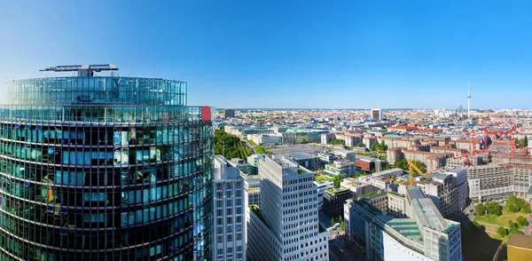 柏林全景。柏林 catherdral 和电视塔 — 图库照片