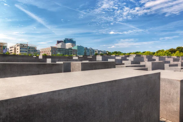 Меморіал жертвам Голокосту, Берлін, Німеччина — стокове фото