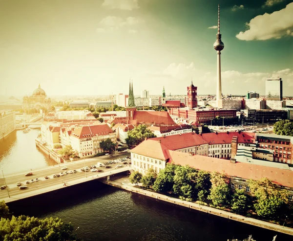 Berlín, Alemania: vista de los principales hitos — Foto de Stock