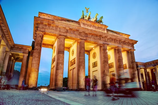 Braniborská brána, Berlín, Německo — Stock fotografie
