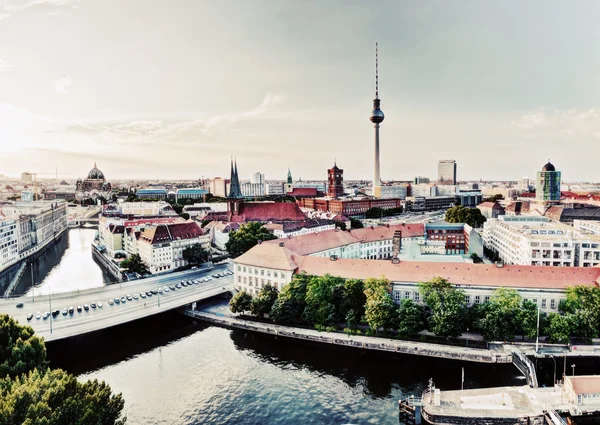 Berlin, Almanya görünümü önemli yerler ' — Stok fotoğraf