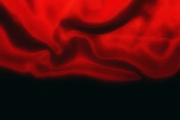 Red folded satin background — Stock Photo, Image