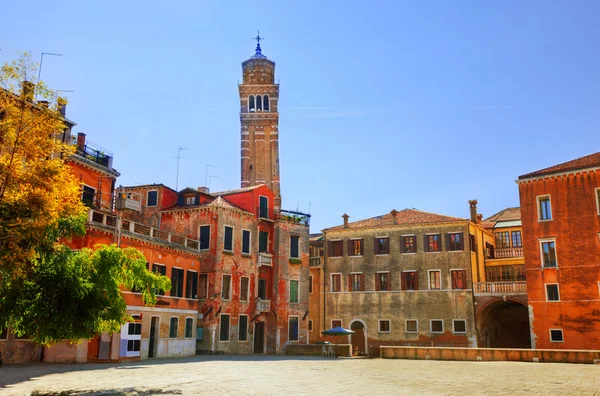 Veneza, Itália. Arquitetura antiga veneziana — Fotografia de Stock