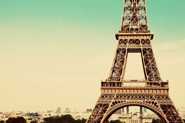 Eiffel Tower section, Paris, France — Stock Photo, Image