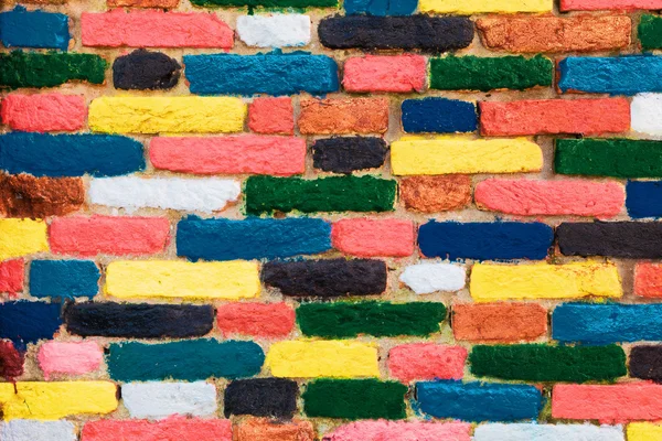 Kolorowe mur. unikalne tło — Zdjęcie stockowe