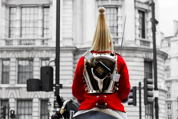 A Royal Horse Guards soldier. — Stock Photo, Image